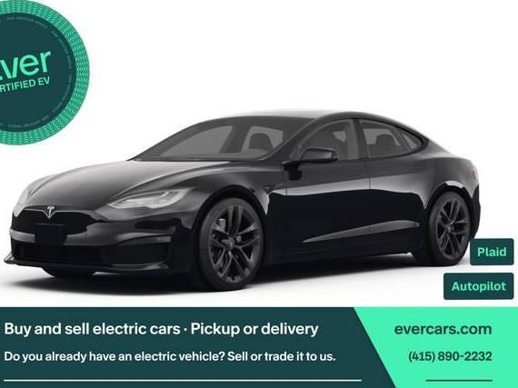 TESLA MODEL S 2022 5YJSA1E67NF487361 image
